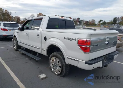 2014 Ford F-150 Platinum from USA, damaged, VIN 1FTFW1ET1EFB06866